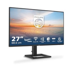 Philips 27E1N1600AM 27 Zoll QHD Monitor (100Hz, USB-C 65W) für 149€ statt 161,19€