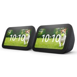 Amazon Echo Show 5 (neueste Generation) 2er-Pack für 108,98€ statt 179,88€