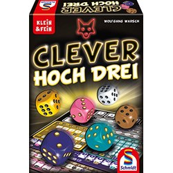 Schmidt Clever hoch Drei Würfelspiel für 9,38€ statt 13,99€