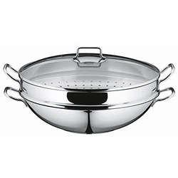 WMF Macao Wok Induktion 4-teilig 36cm für 74,98€ (Vgl. 81,90€)