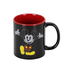 Disney Mickey Mouse Keramiktasse (schwarz) für 6,95€ (Vgl. 9,99€)