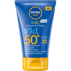 NIVEA SUN Kids Schutz & Pflege To Go LSF 50+ Sonnencreme (50 ml) für 3,36€ (Vergleich: 4,95€)