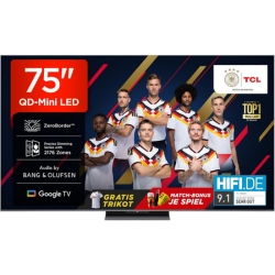 TCL 75Q8C 75 Zoll QD-Mini LED Fernseher für 1.199,00€ (statt 1.499€)