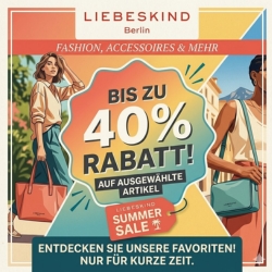 Liebeskind Berlin: Summer Sale mit bis zu 40% Rabatt