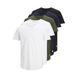 JACK & JONES JJENOA 5er-Pack Herren-T-Shirts für 19,99€ (statt 40,98€)