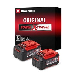 Einhell PXC-Twinpack 5,2 Ah Power X-Change (2x Akku, 18V) für 81,99€ (statt 96,90€)
