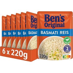 Ben’s Original Express Reis Basmati 6x 220g für 7,17€ – 1,20€ pro Packung (Spar-Abo 6,45€)