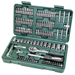 Brüder Mannesmann Steckschlüssel- & Bitsatz 130-teilig (M29166) für 13,49€ (statt 20,02€)