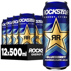 Rockstar Energy Drink 12x500ml (viele Sorten) im Spar-Abo für 9€