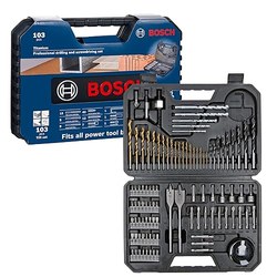 Bosch Professional 103-tlg. Bohrer- & Bit-Set Titanium Box für 16,59€ (statt 23,99€)