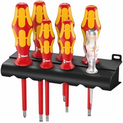Wera 160 i/7 VDE Schraubendreher-Satz 7-tlg. (bis 1.000 V) für 24,09€ (statt 32,43€)