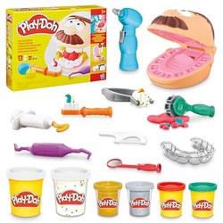 Play-Doh Zahnarzt Dr. Wackelzahn Knet-Set (8 Dosen, 10 Werkzeuge) für 13,49€ (statt 18,98€)