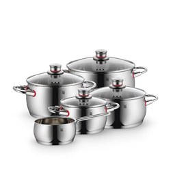 WMF Quality One Topfset Induktion 5-teilig (Cromargan, Cool+) für 134,82€ (statt 155,98€)