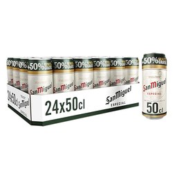 San Miguel Especial 24 x 0,5 L Dose (12 L) für 17,09€ im Spar-Abo – 0,71€ pro Dose