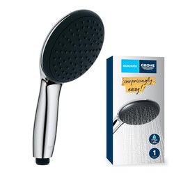 GROHE Vitalio Start 110 Handbrause (wassersparend, 8 l/min) für 14,19€ (statt 24,35€)