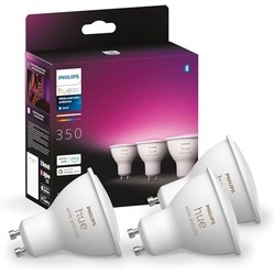 Philips Hue White & Color Ambiance GU10 LED Spot 3er Pack (16 Mio. Farben) für 107,99€ (statt 136,96€)