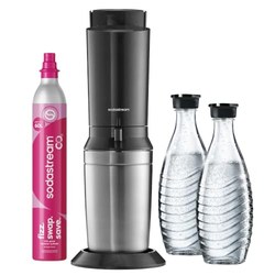 SodaStream Crystal 3.0 Wassersprudler mit 2 Glaskaraffen + CO2-Zylinder für 79,99€ (statt 87,81€)