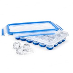 EMSA Clip & Close Eiswürfelbox mit Deckel (24 Würfel, 100% dicht) für 7,21€ (statt 13,29€)
