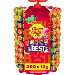 Chupa Chups Lutscher-Rad mit 200 Lollis (5 Sorten) für 23,27€ (statt 39,35€)