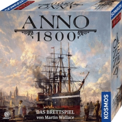 KOSMOS Anno 1800 Brettspiel für 31,53€ (Vergleich: 36,89€)