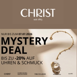 Christ: bis zu 20% Rabatt auf eine große Auswahl an Uhren und Schmuck
