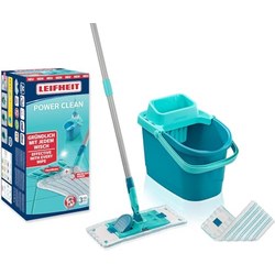 Leifheit Power CLEAN Bodenwischer-Set (33 cm, Eimer + 2 Bezüge) für 27,82€ (statt 32,79€)