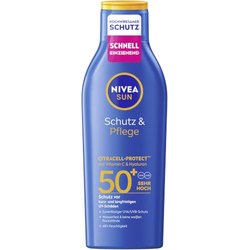 [bis Mitternacht] NIVEA SUN Schutz & Pflege Sonnenlotion LSF 50+ (200 ml) für 5,27€ (statt 8,99€)