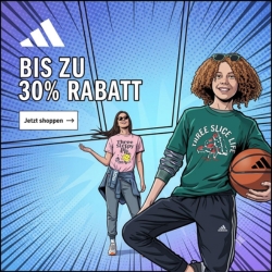 Adidas: End-of-Season SALE mit bis zu 30% Rabatt