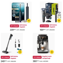 Amazon: Philips Mega-Sale mit Top-Deals rund um euer Zuhause