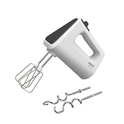 Krups 3 Mix 4000 Handmixer (450 W, 2 Rührbesen + 2 Knethaken) für 27,99€ (statt 33,86€)