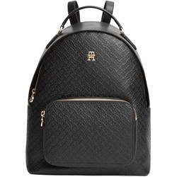 Tommy Hilfiger Daily Backpack Damen-Rucksack (Monogramm, schwarz) für 79€ (statt 99€)