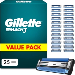 Gillette Mach3 Rasierklingen (25 Stück) für 29,44€ (Vergleich: 41,77€)