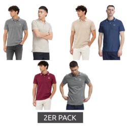 2er-Pack BLEND Herren-Poloshirts für 16,98€ (Vergleich: 30,89€)