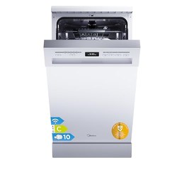 Midea SF 5.45NW10C Geschirrspüler (45 cm, 10 Maßgedecke, WLAN) für 369,99€ statt 459,99€
