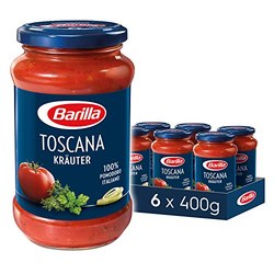 Barilla Pastasauce Toscana Kräuter (6x 400g) für 10,75€ im Spar-Abo – 1,79€ pro Glas