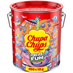Chupa Chups Best of Lollipop-Eimer (150 Stück, 1.800g) für 15,99€ (Vergleich: 27,99€)