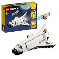 LEGO Creator 3in1 Spaceshuttle (31134, 144 Teile, ab 6 J.) für 6,99€ statt 10,44€