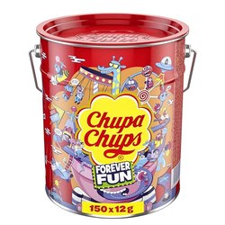 Chupa Chups Best of Lollipop-Eimer (150 Lutscher, 1,8 kg) für 16,14€ statt 24,98€ dank Coupon