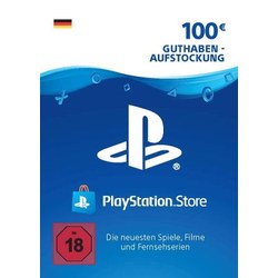 PlayStation Network Card 100€ (PSN-Guthaben) für 81,49€ dank Code PSNDE100