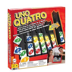 Mattel Games UNO Quatro (HPF82) für 15,26€ statt 18,52€