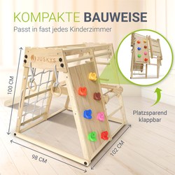 Juskys Klettergerüst Indoor für Kinder (Maxi) für 153,99€ dank Code BDAY30 (Bestpreis)