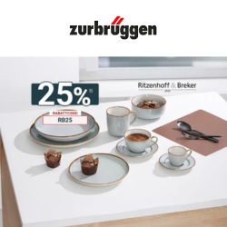 Zurbrüggen: 25% Rabatt auf Ritzenhoff & Breker