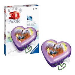 Ravensburger 3D Puzzle Herzschatulle Pferde (54 Teile) für 8,99€ statt 12,98€