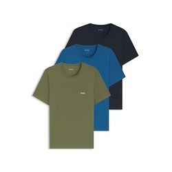 BOSS Herren T-Shirt 3er-Pack Classic (Rundhals, 100% Baumwolle) für 22,60€ statt 32,23€