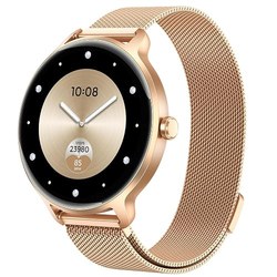 Yoever Smartwatch Damen (1,27″ AMOLED, Telefonfunktion) für 21,99€ mit Code + Coupon