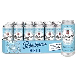 Paderborner Hell Bier (24 x 0,5 L Dosen) für 11,15€ im Spar-Abo – rund 0,46€ pro Dose