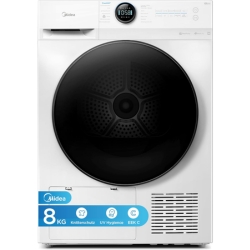 Midea MD20EH80WB-A3 Wärmepumpentrockner 8 kg für 378,98€ (Vergleich: 469,99€)