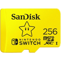 SanDisk microSDXC UHS-I Speicherkarte für Nintendo Switch 256 GB für 28,00€ (Vergleich: 39,99€)