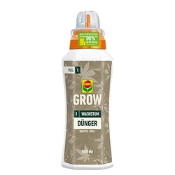 COMPO GROW Wachstum Dünger (mineralisch, 500 ml) für 4,75€ statt 8,63€