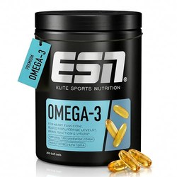 ESN Omega-3 hochdosiert (1200 mg EPA + 900 mg DHA, 300 Kapseln) für 30,15€ im Spar-Abo statt 45,49€